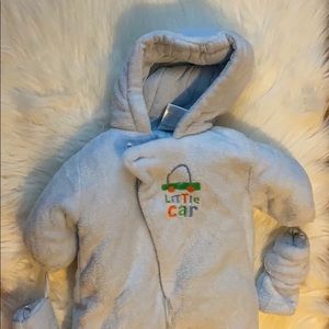 Very warm winter baby suit